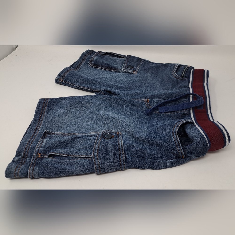 Dolce & Gabanna Kids Boy's Denim Shorts Cargo Italy Size 5 20-21" Waist - Picture 3 of 12